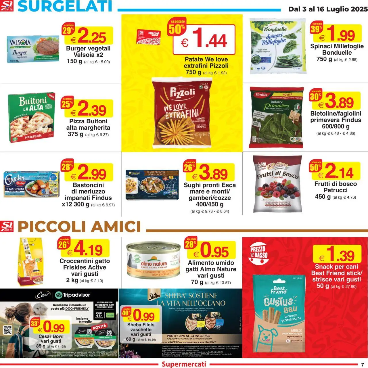 Volantino Sì con Te	 - pagina 7 - valido dal 03/07/2025