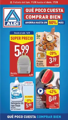 Vista previa del folleto Aldi folleto Península válido desde 11/08/2025
