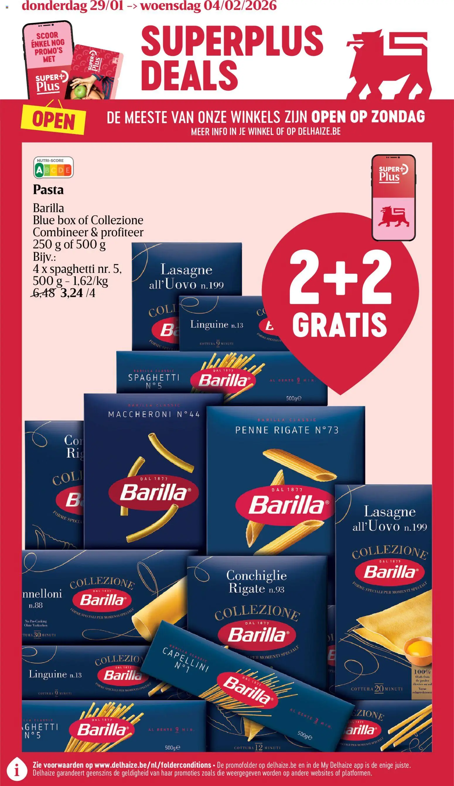Delhaize folder week 5 - pagina 1- geldig vanaf 29/01/2026