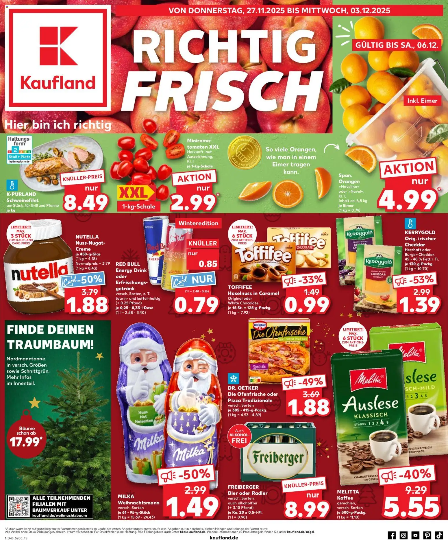 Kaufland Prospekt 	 - Seite 1 - gültig ab 27.11.2025