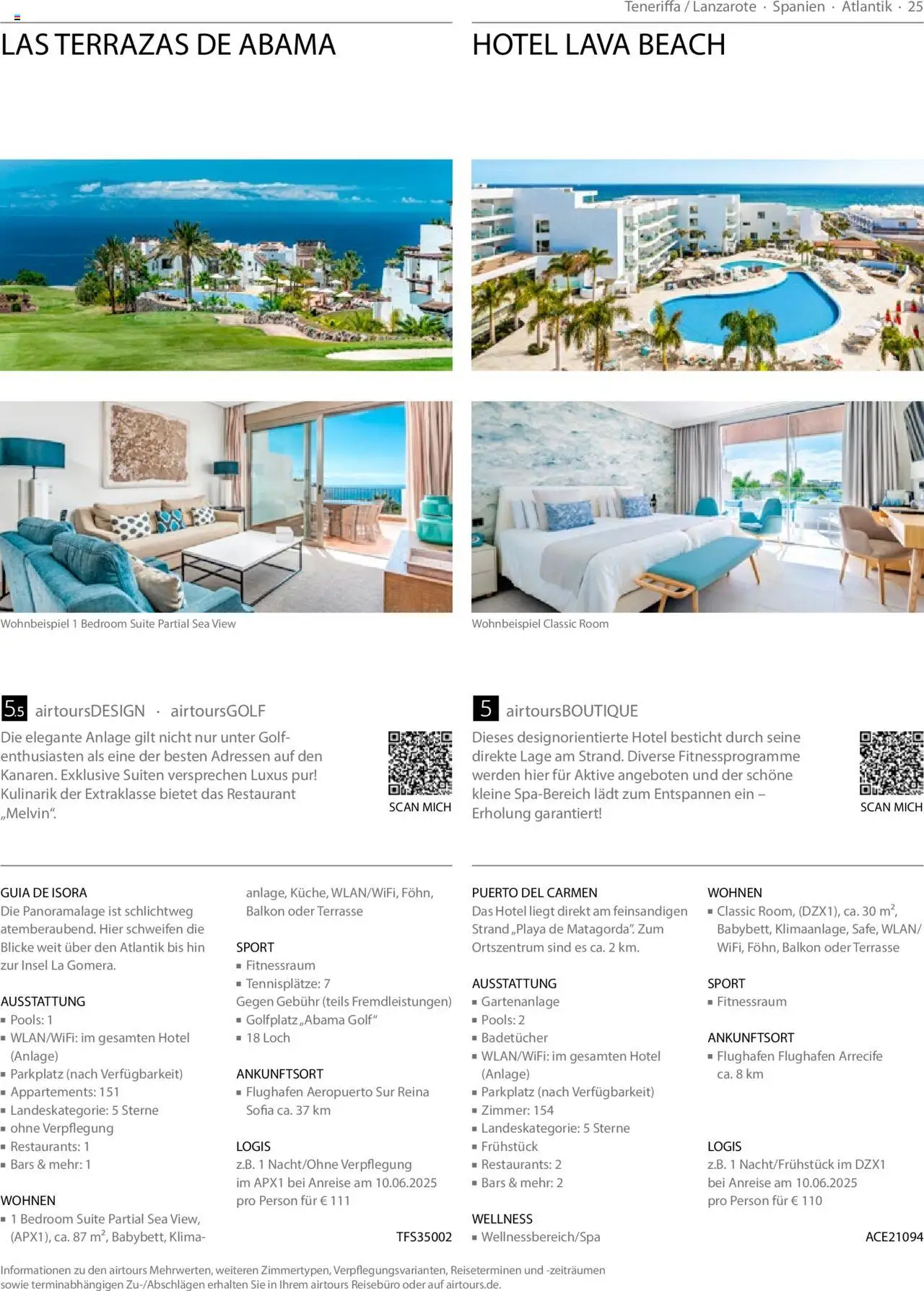 TUI airtours Katalog  Westliches Mittelmeer 2025 - Seite 25 - gültig ab 01.04.2025