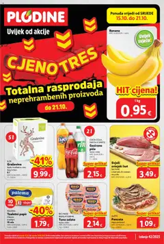 Plodine katalog od 15.10.2025