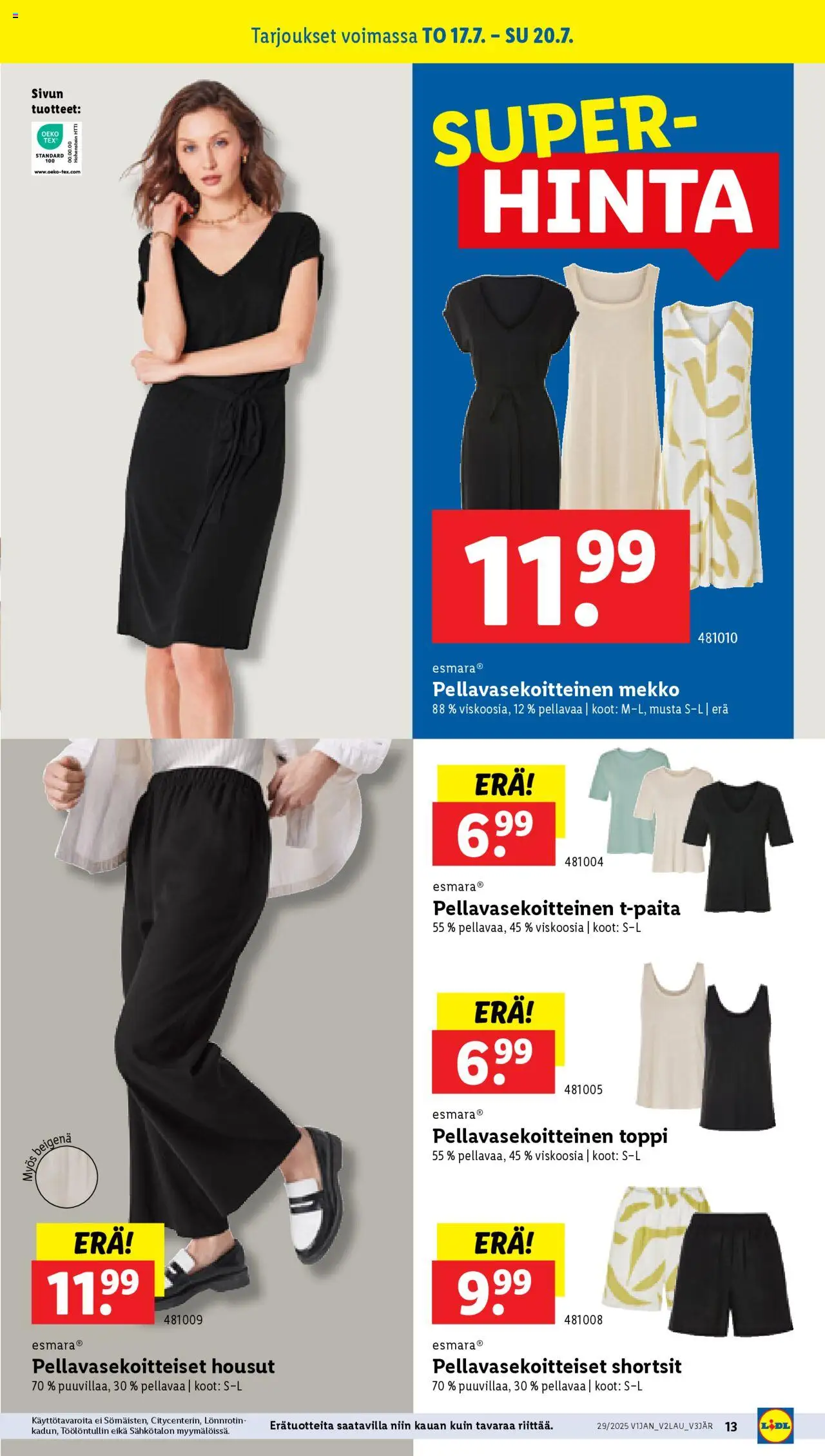 Lidl tarjoukset - sivu 15- voimassa alkaen 17/07/2025