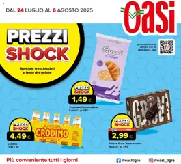 Anteprima Volantino Oasi	 valida dal 24/07/2025