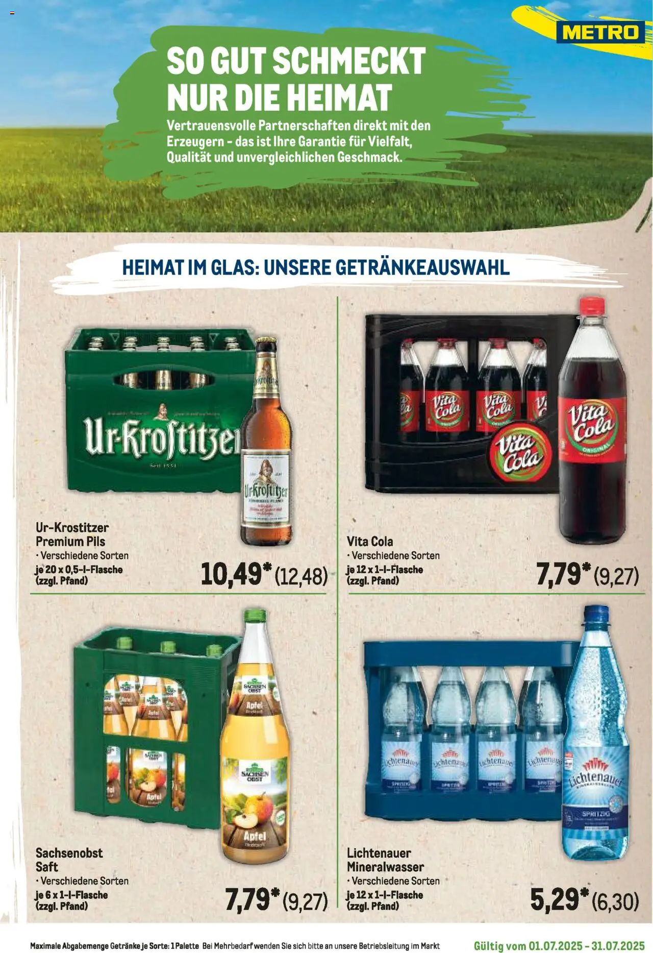 Metro - Regionaler Flyer - Seite 85 - gültig ab 01.07.2025