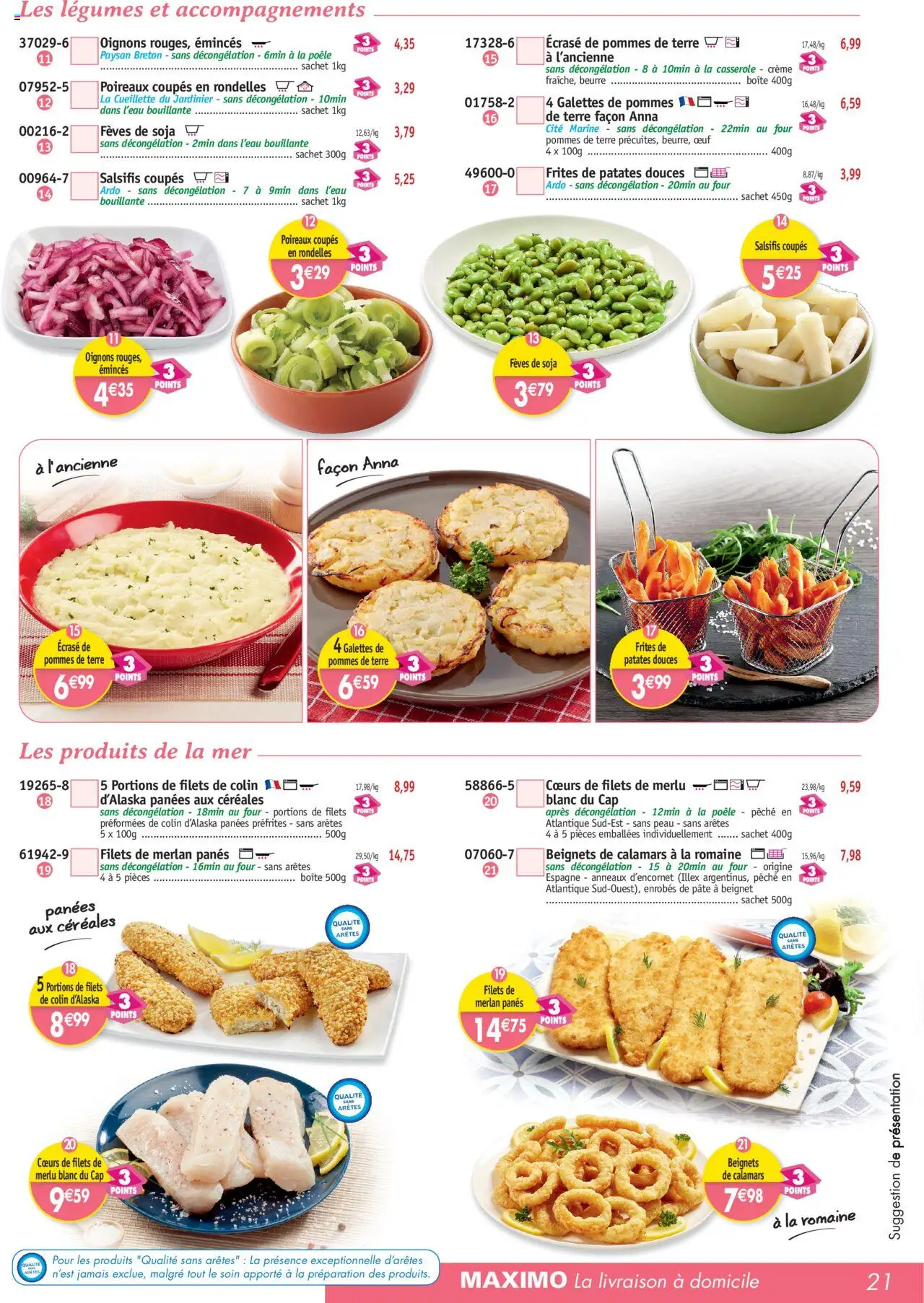 Maximo catalogue - page 21 - valable à partir du 07/07/2025
