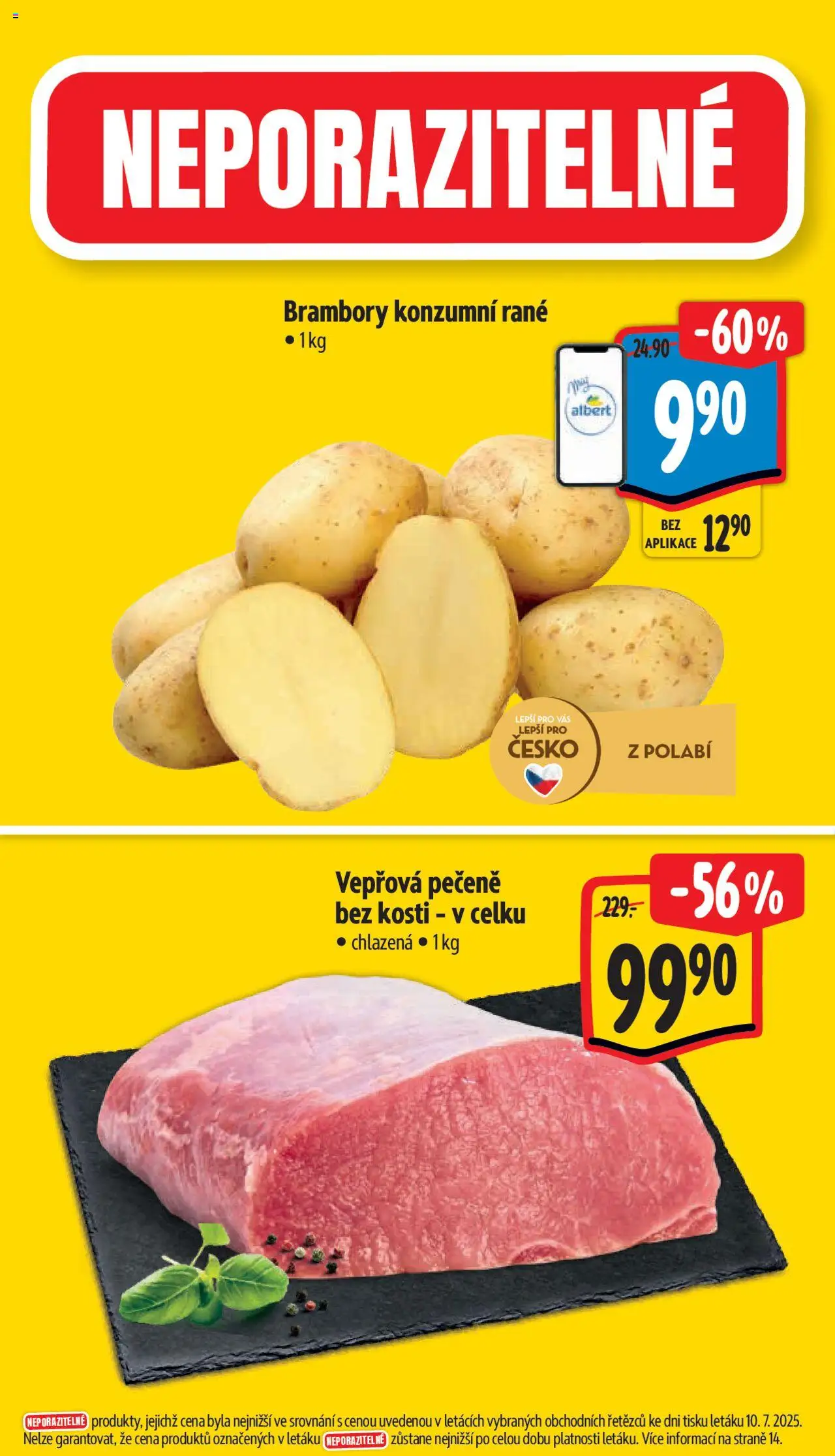 Albert leták - Supermarket - strana 2- platný od 16.07.2025
