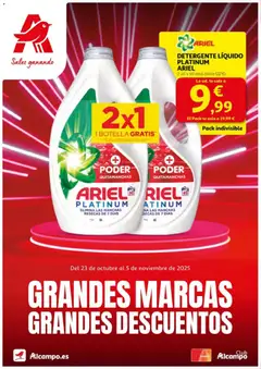 Vista previa del folleto Alcampo - HG Nacional Unificado  válido desde 23/10/2025