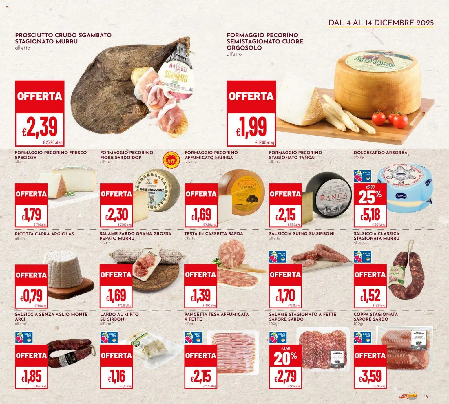 Volantino Pan	 - pagina 3 - valido dal 04/12/2025