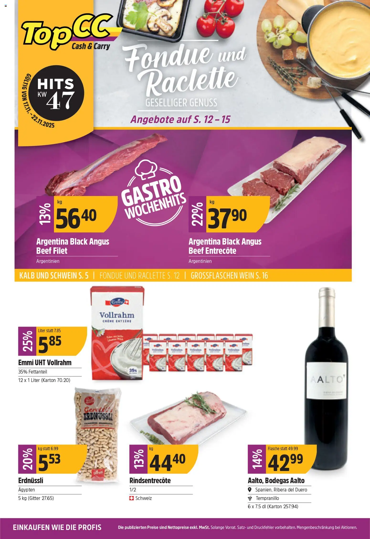 TopCC Aktionen - Seite 1- gültig ab 17.11.2025