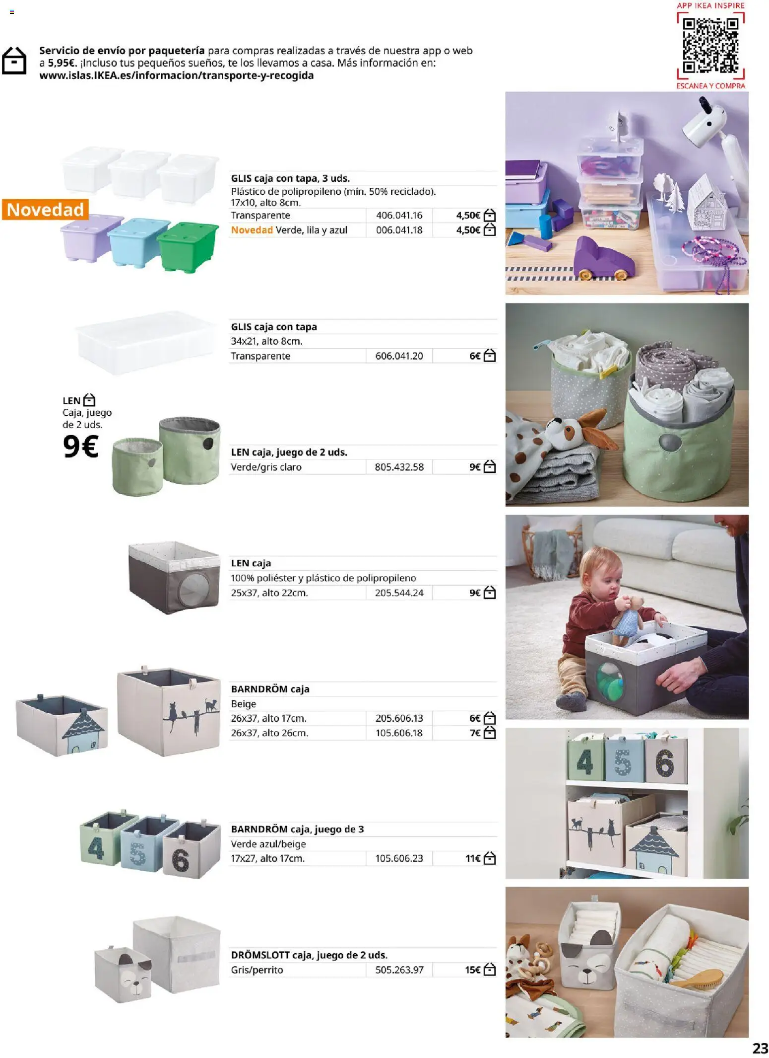 Catálogo IKEA Almacenaje infantil - Página de 23 - Válido desde 01/02/2026