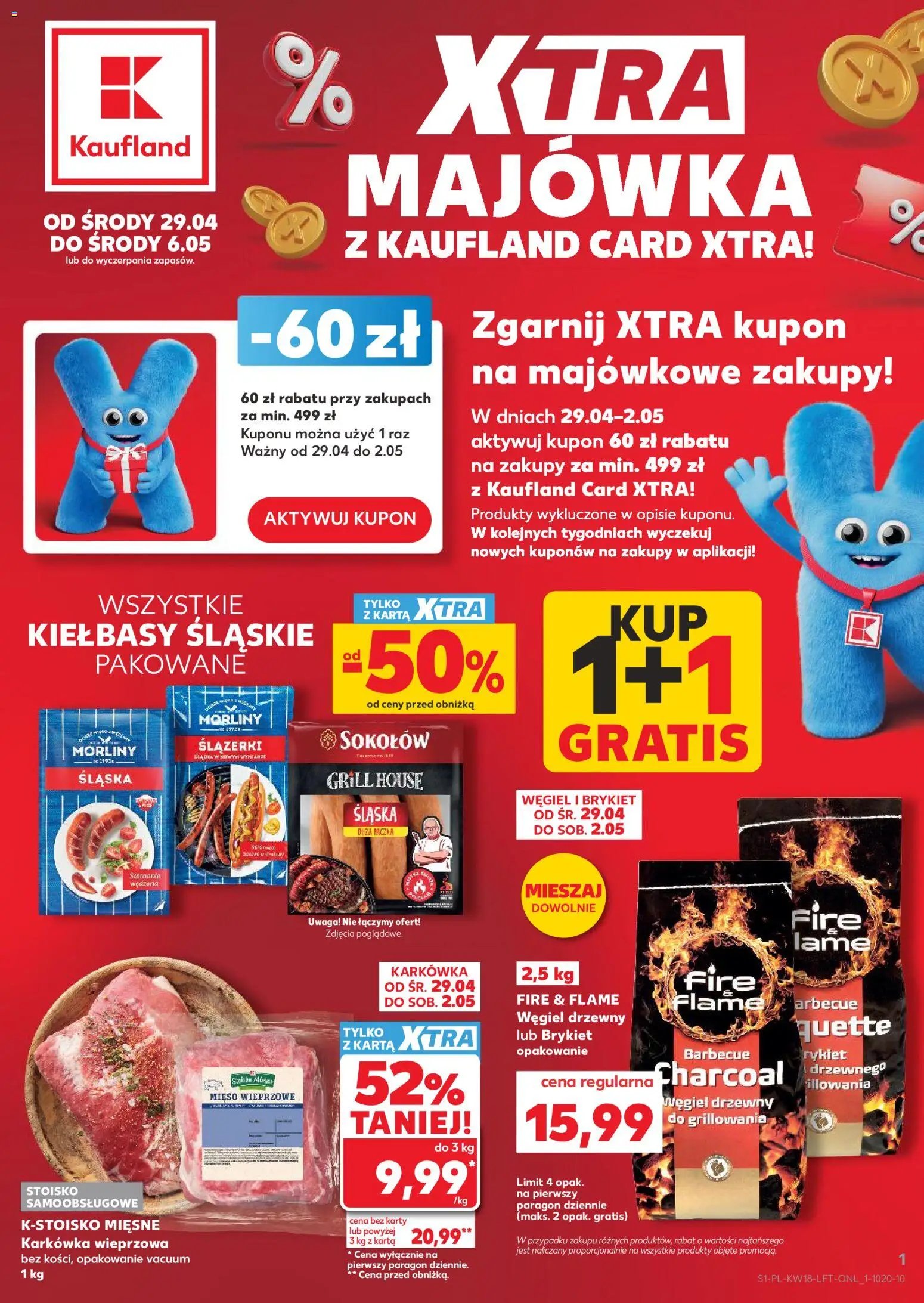 Kaufland gazetka - strona 1- ważny od 29.04.2026