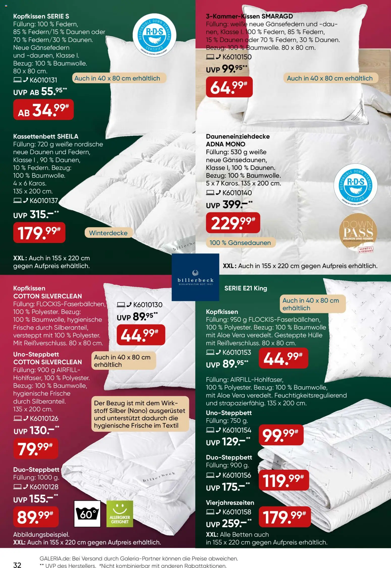 Galeria Karstadt Kaufhof Prospekt 	 - Seite 32 - gültig ab 03.12.2025