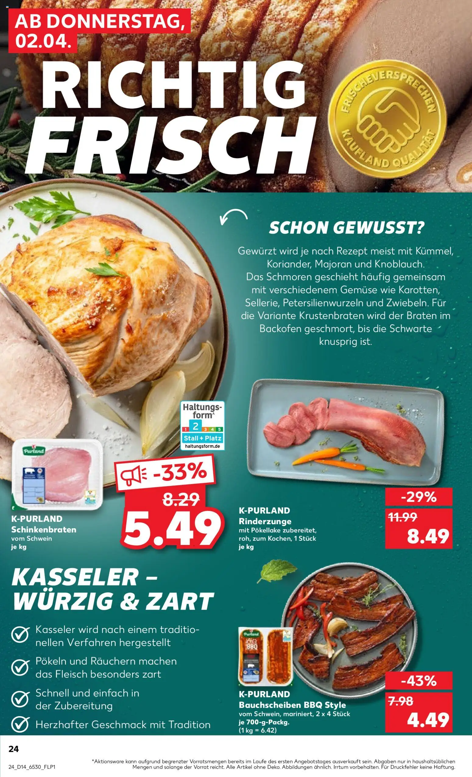 Kaufland Prospekt 	 - Seite 24 - gültig ab 02.04.2026