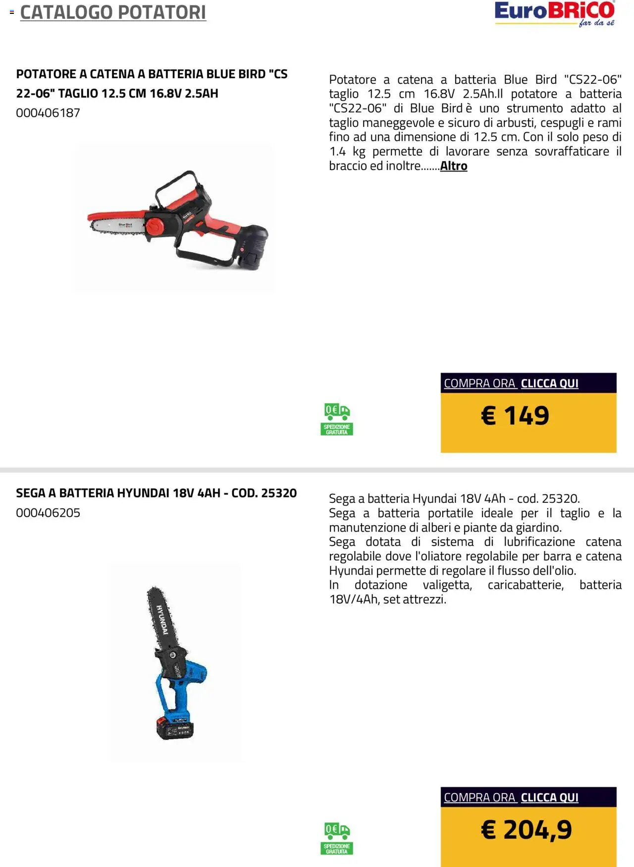 Eurobrico Potatori catalogo - pagina 12 - valido dal 23/07/2025