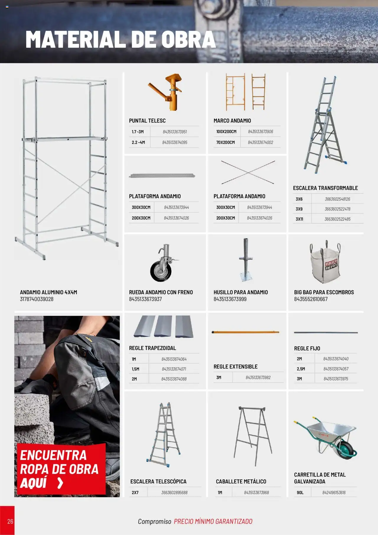 Brico Depôt Catálogo Construcción - Página de 26 - Válido desde 01/04/2025
