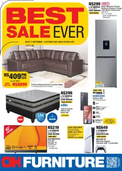 Preview OK Furniture - Namibia  Specials valid from 17/09/2025