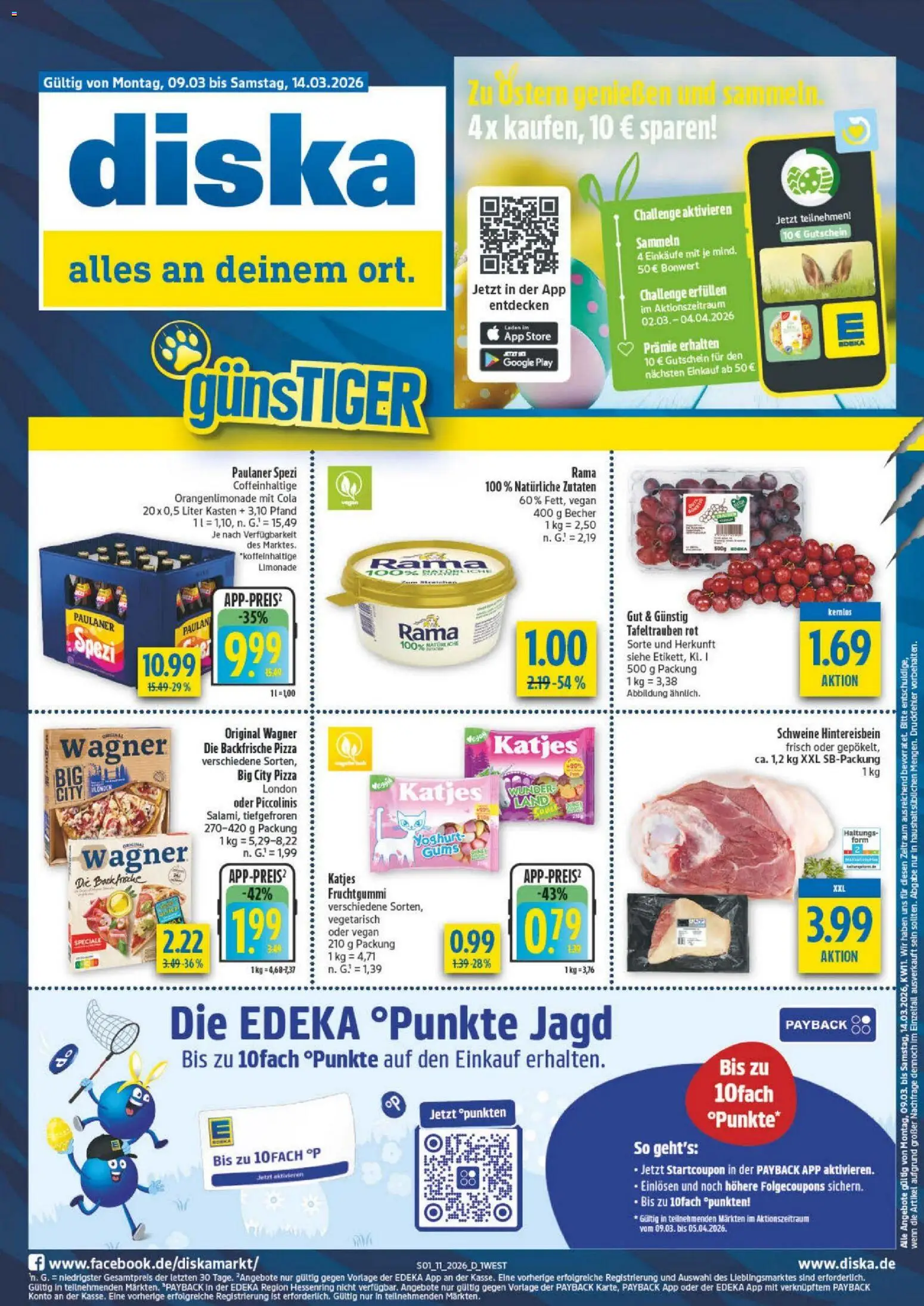 Diska - Diska Angebote Bayern KW11 - Seite 1 - gültig ab 09.03.2026