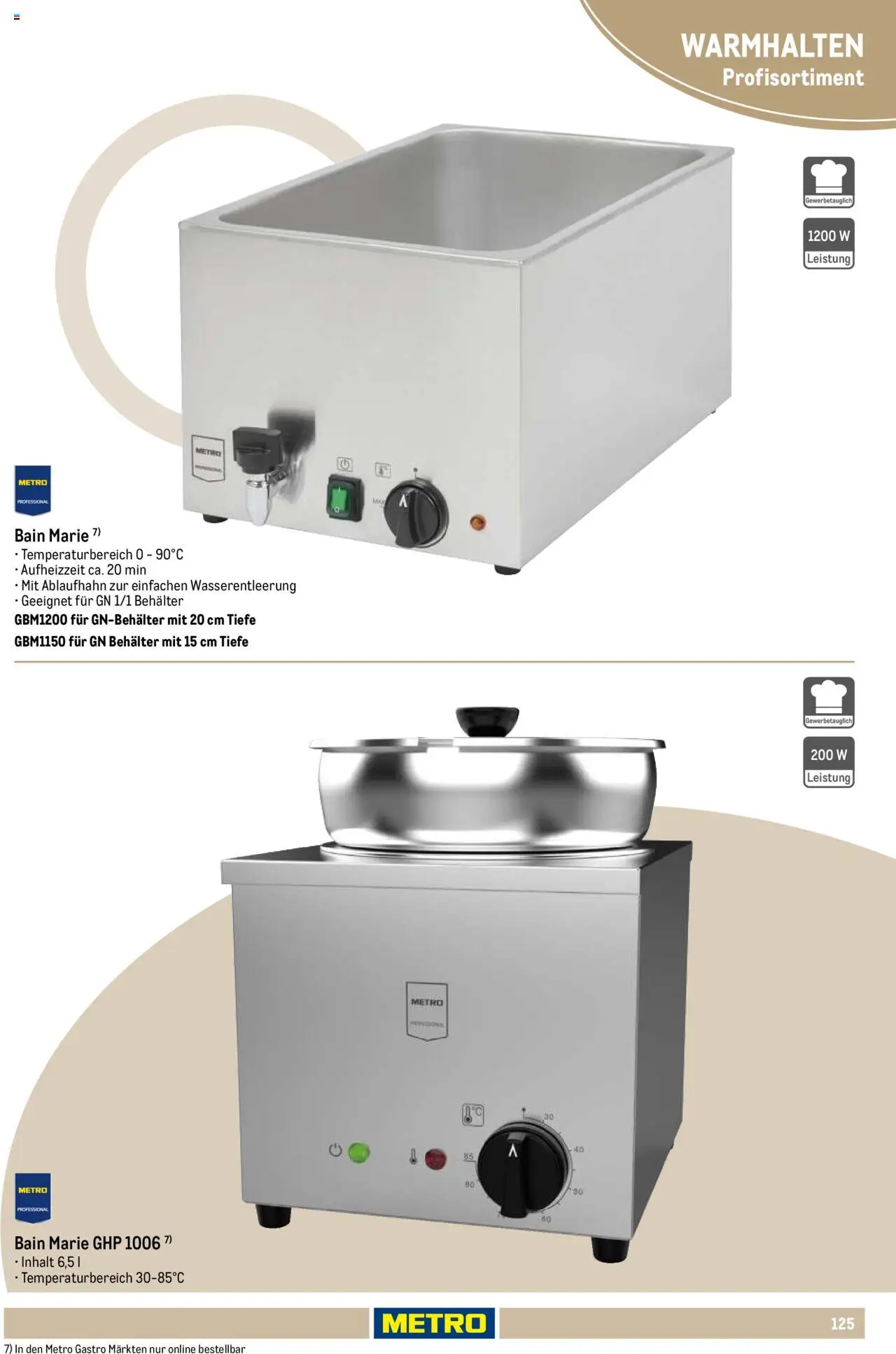 Metro Non Food Sortiment - Seite 125 - gültig ab 01.10.2025