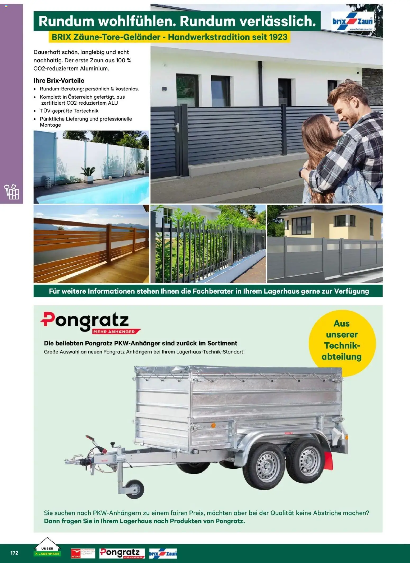 Lagerhaus Garten & Freizeit Katalog 2026 - Wien, Innsbruck - page 172- valid from 01.03.2026