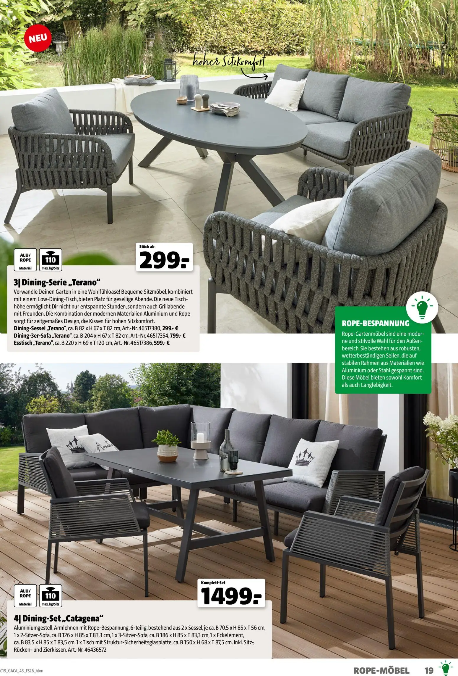 Hagebau Gartenmöbelsortiment - Seite 19 - gültig ab 02.03.2026