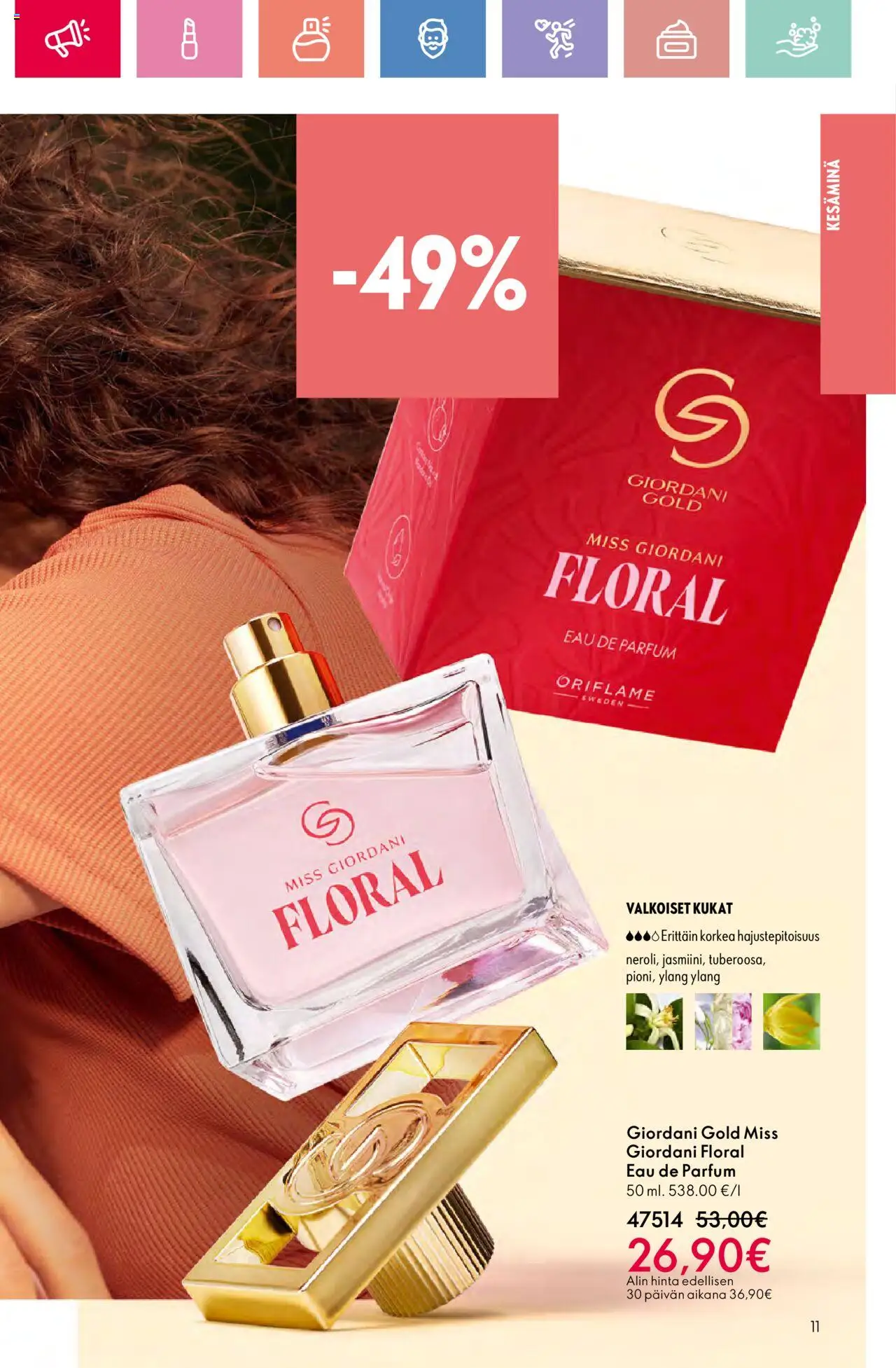 Oriflame Esite 10 - sivu 11- voimassa alkaen 13/07/2025