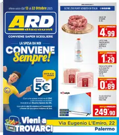 Anteprima ARD Discount Palermo catalogo valida dal 13/10/2025