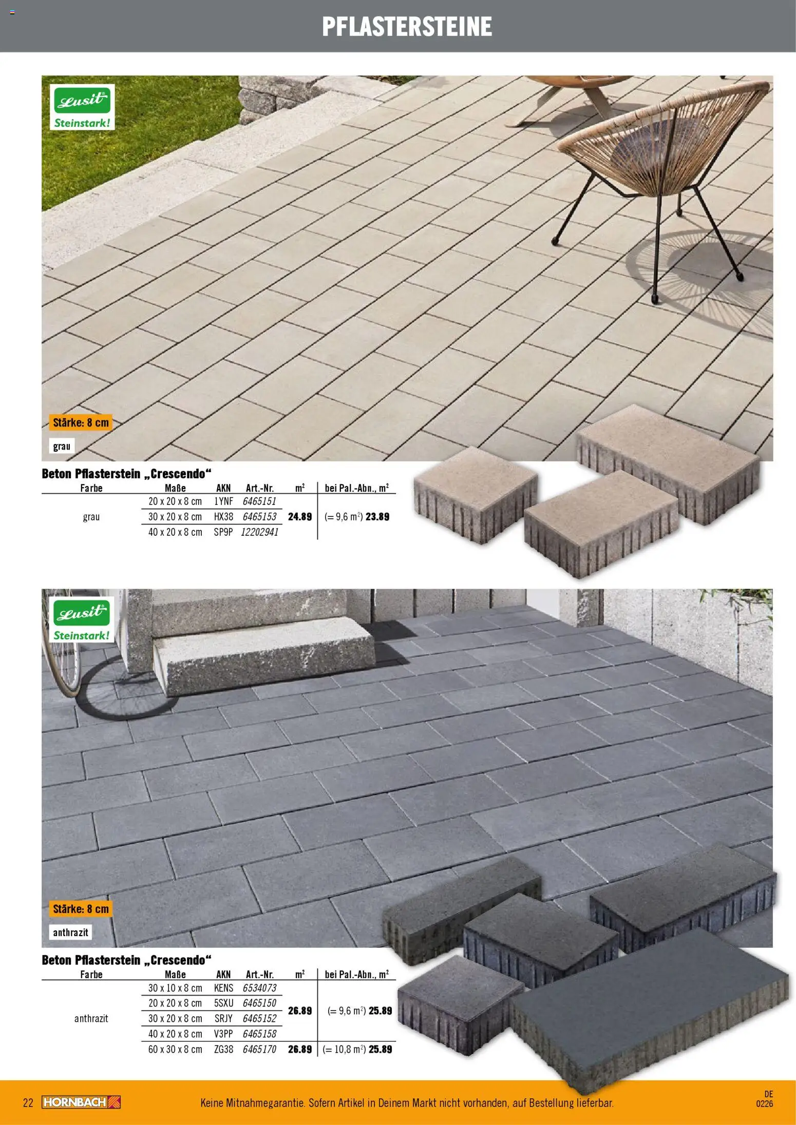 Hornbach Garten- & Terrassengestaltung - Seite 22 - gültig ab 12.02.2026