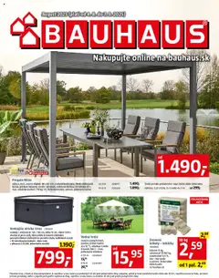 Bauhaus leták platný od 04.08.2025
