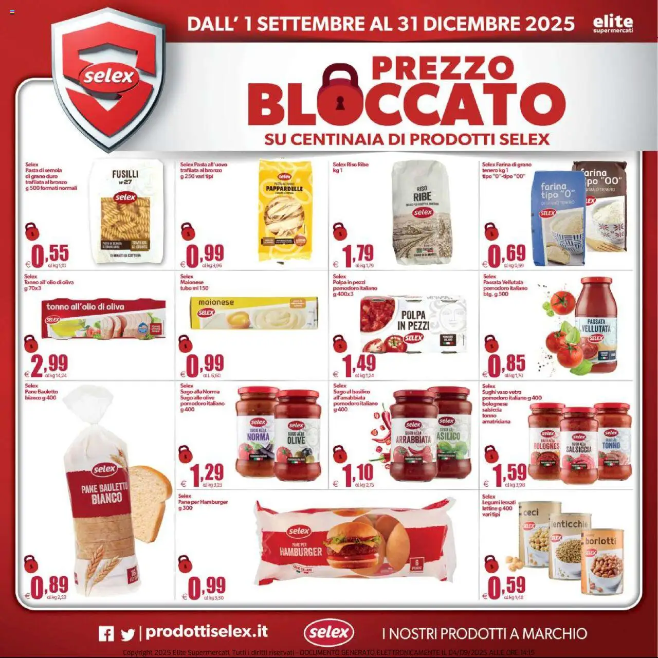Elite Supermercati Spesa Difesa Selex catalogo - pagina 2 - valido dal 01/09/2025