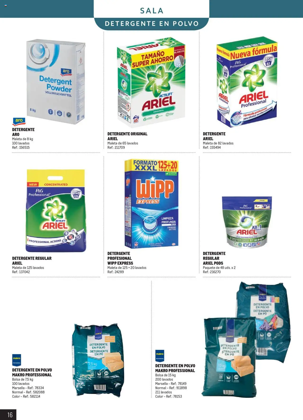 Makro - Catálogo Limpieza - Canarias - Página de 16 - Válido desde 13/03/2025