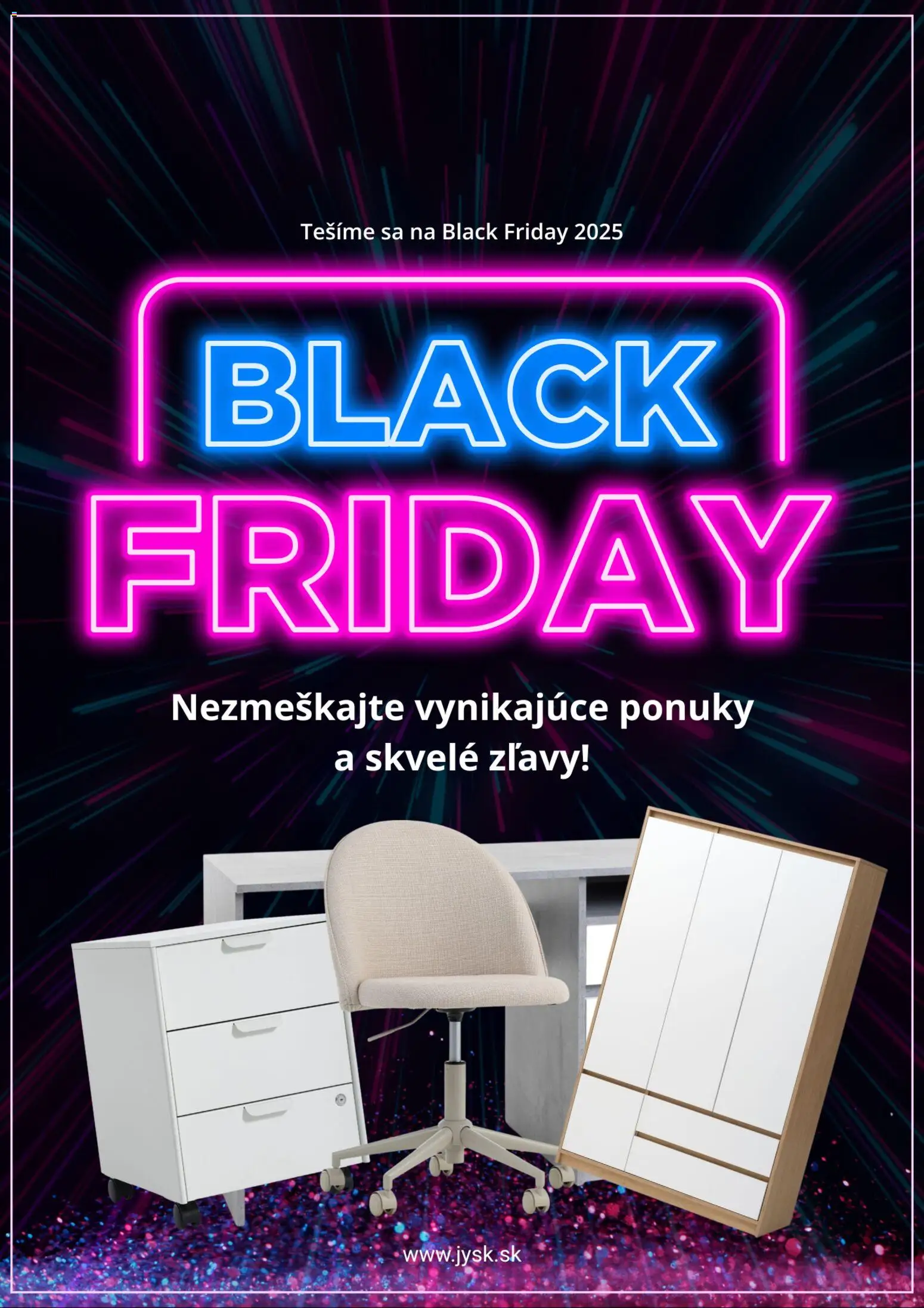 JYSK - Black Friday avízo - strana 1- platný od 31.10.2025