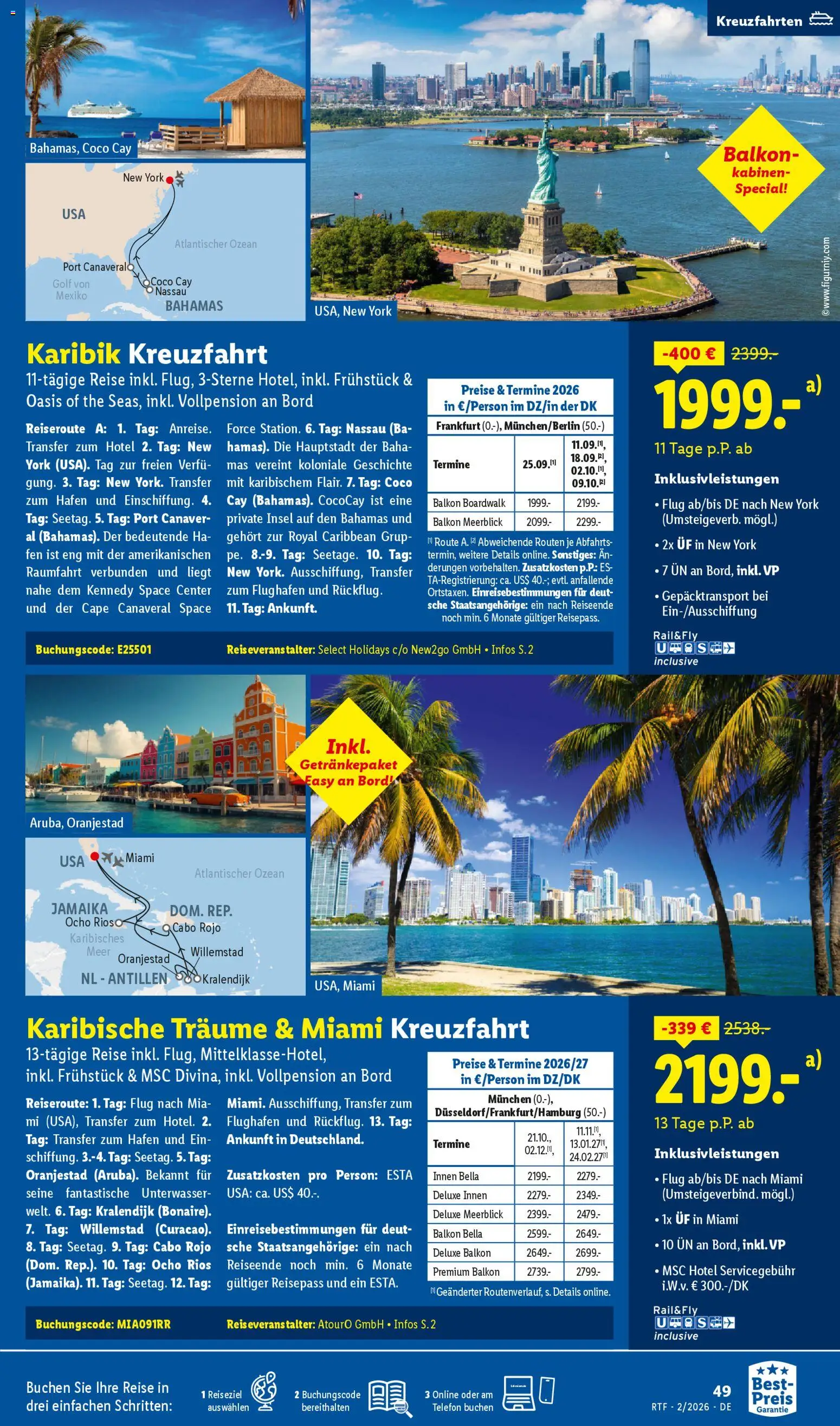 Lidl Reisen Prospekt 	 - Seite 49 - gültig ab 14.02.2026