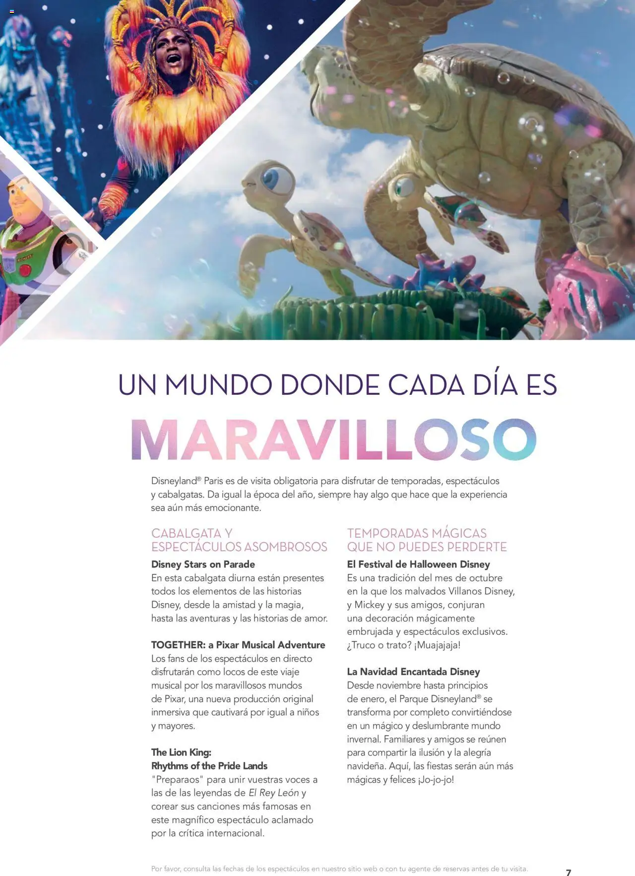 Viajes El Corte Inglés - Disneyland Paris 2025 2026 - Página de 9 - Válido desde 01/04/2025