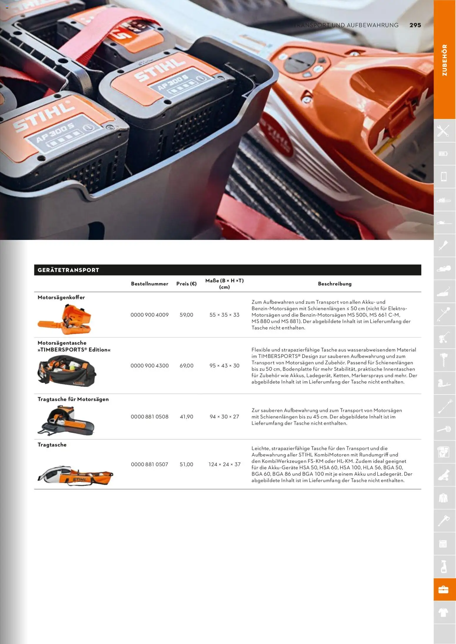 STIHL Katalog - Seite 295 - gültig ab 01.01.2026