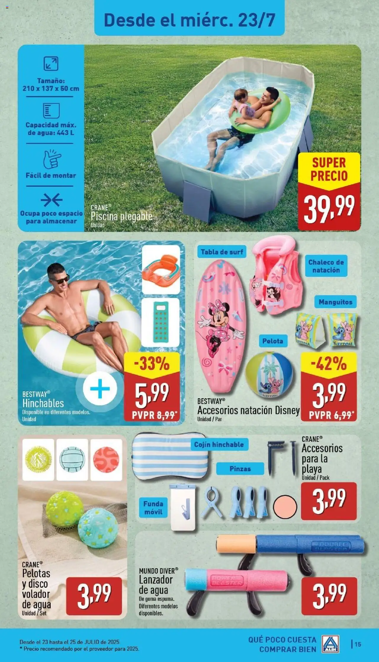 Aldi folleto Península - Página de 15 - Válido desde 21/07/2025