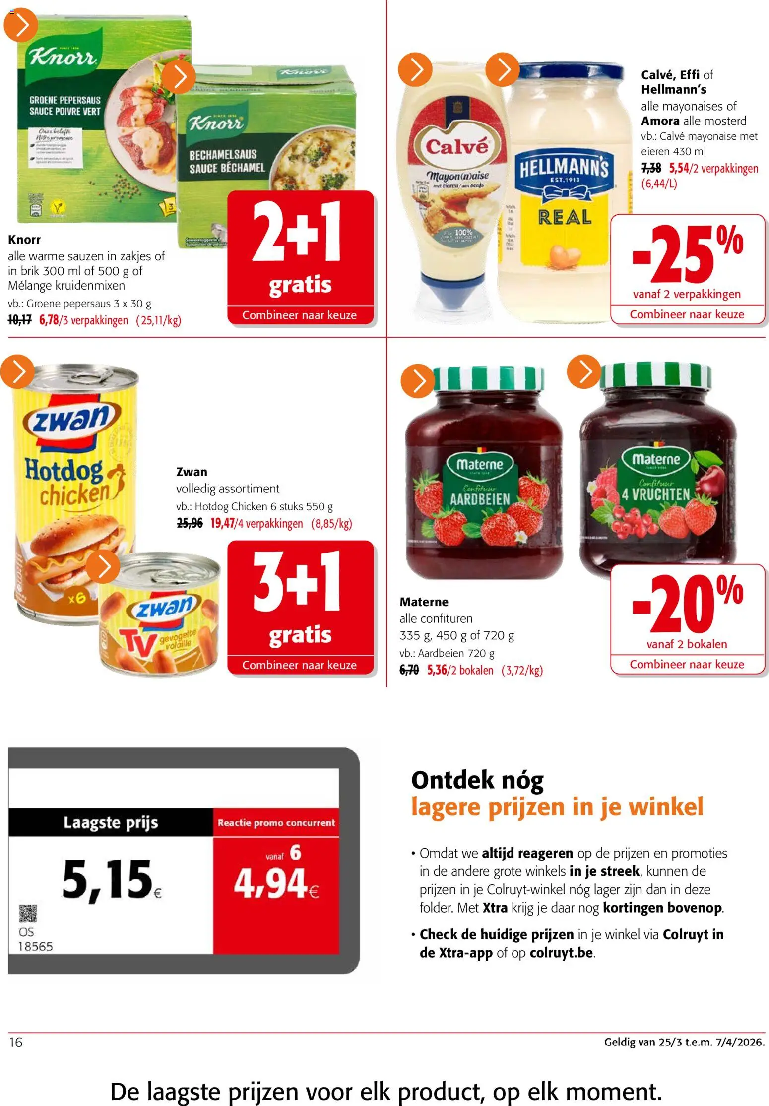 Colruyt folder / publicité - page 16- valid from 25/03/2026