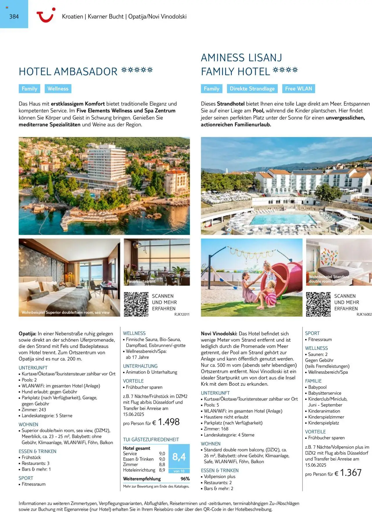 Aida - Südeuropa & Nordafrika 2025/26 - Seite 384 - gültig ab 01.01.2025