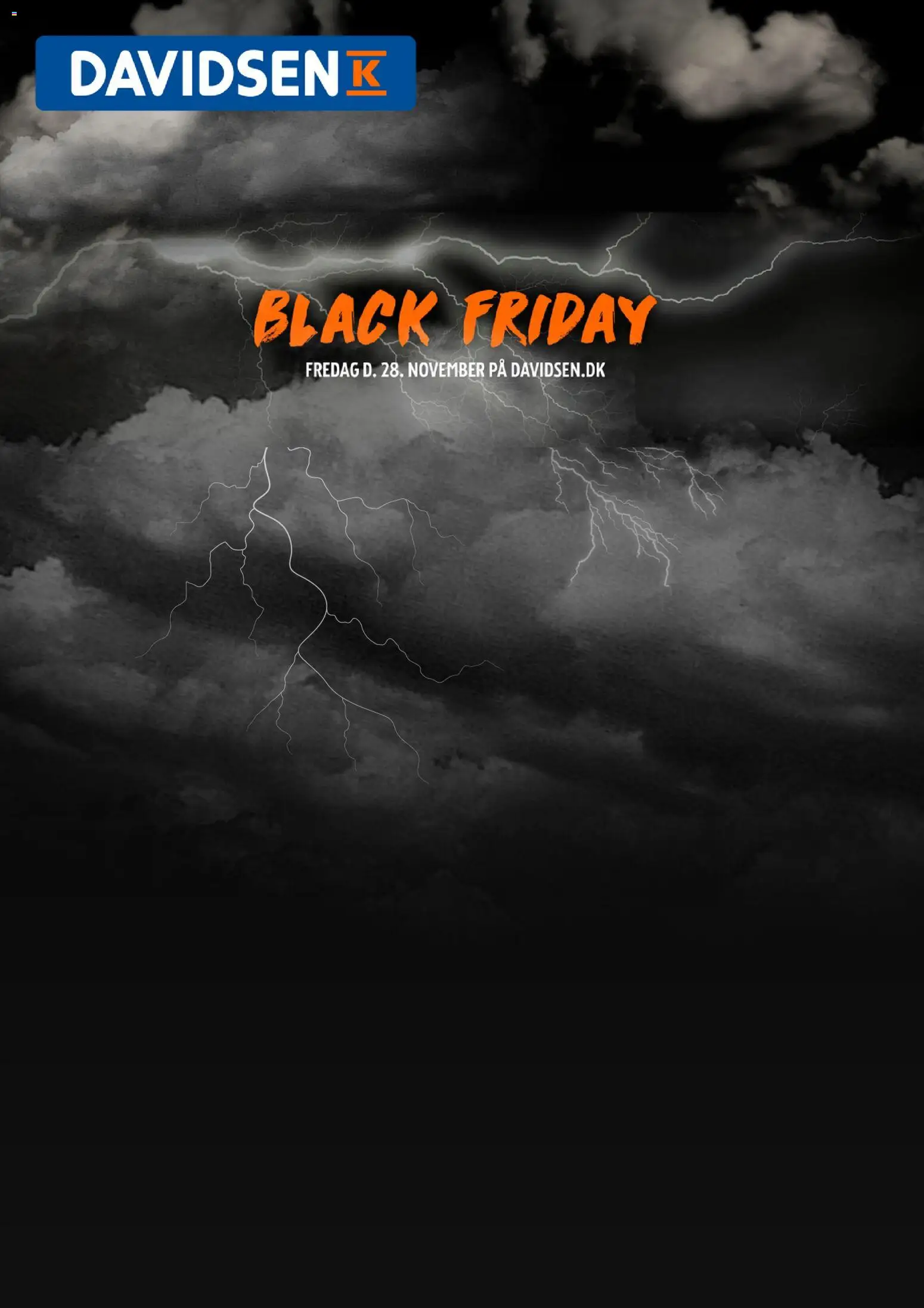 Davidsen - Black Friday varsel - side 1- gyldig fra 24/11/2025