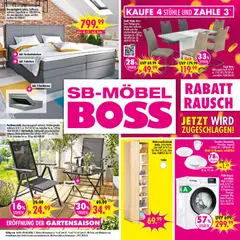 Vorschau SB Möbel Boss Prospekt 	 gültig ab 14.03.2026
