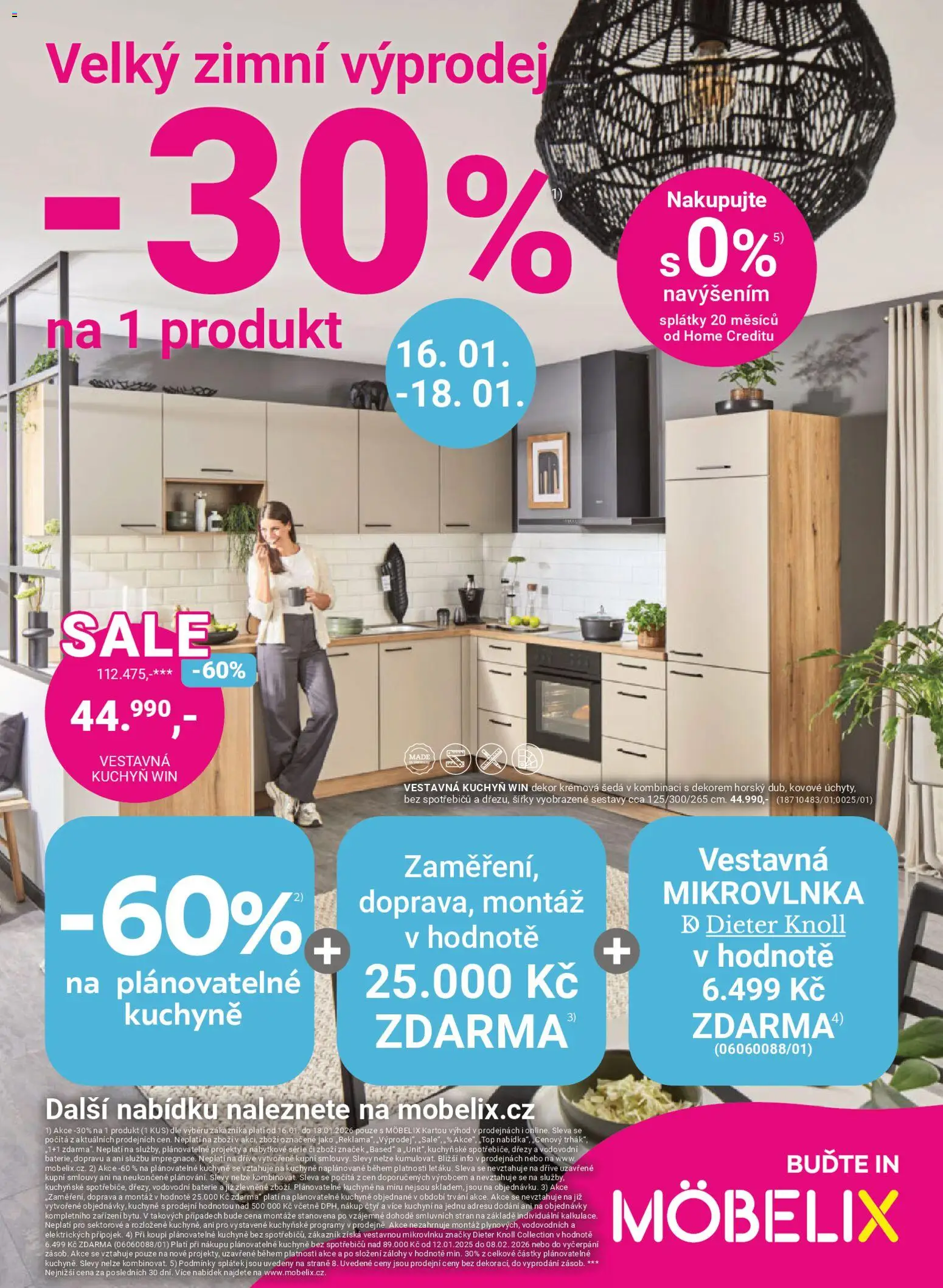 Möbelix leták - strana 1- platný od 12.01.2026