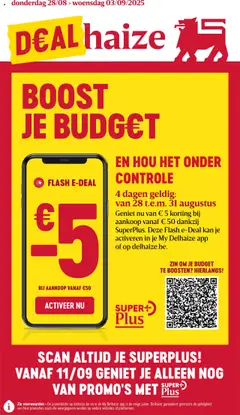 Delhaize folder week 35 geldig vanaf 28/08/2025