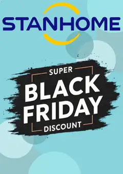 Anteprima Stanhome - Black Friday valida dal 23/11/2025