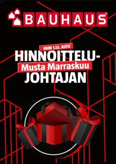 Esikatselu Bauhaus - Black Friday voimassa alkaen 12/11/2025