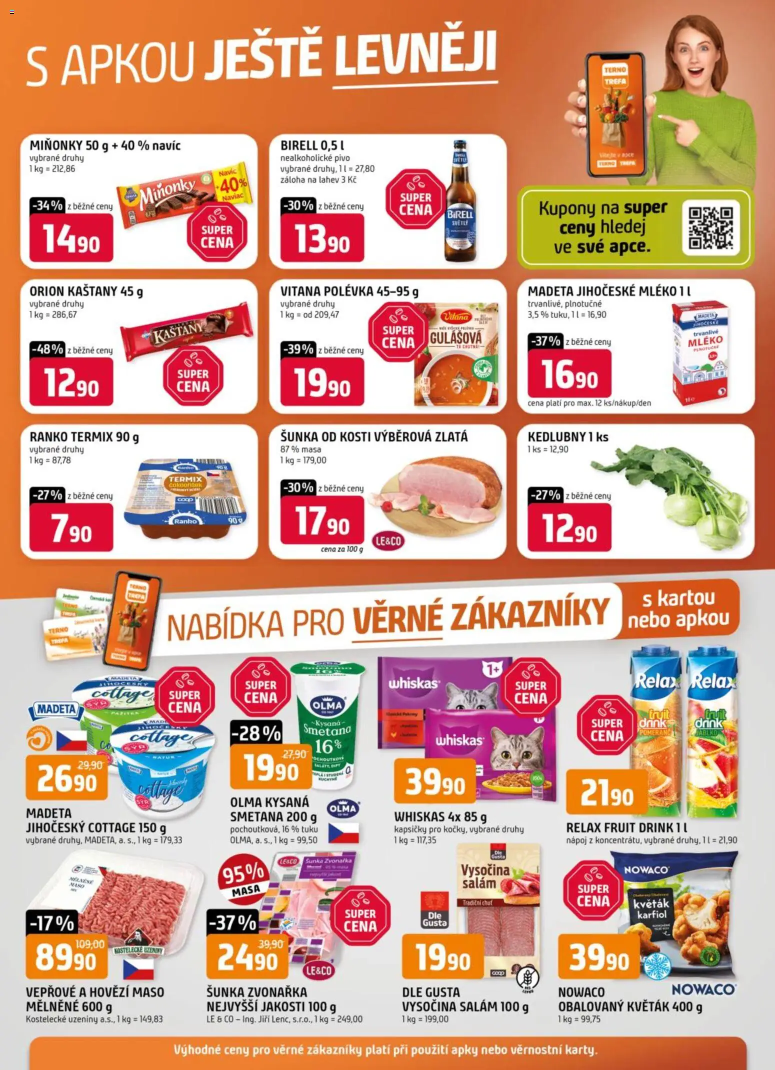 Trefa leták - Nabídka pro věrné zákazníky - strana 1- platný od 04.03.2026