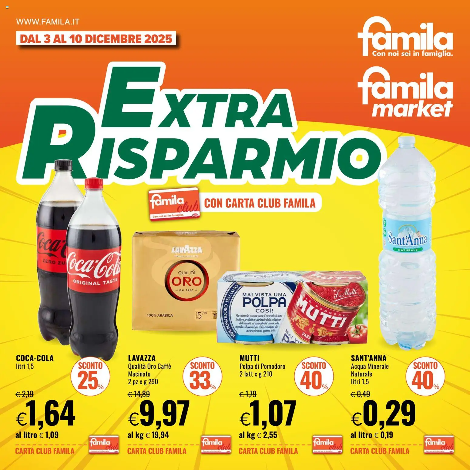 Famila Extra Risparmio catalogo - pagina 1 - valido dal 03/12/2025