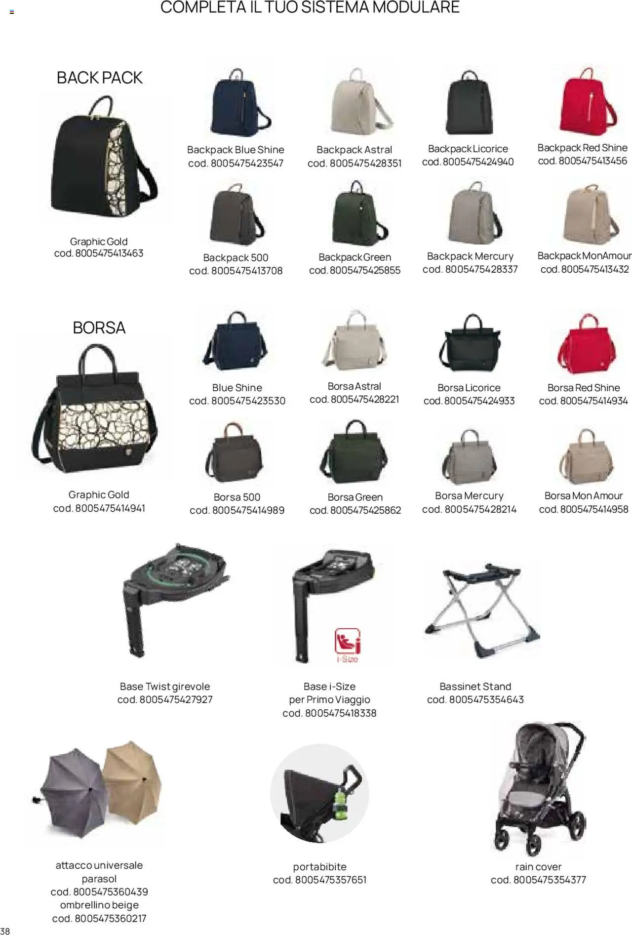 Catalogo Il Sistema Modulare Prenatal	 - pagina 33 - valido dal 01/01/2025