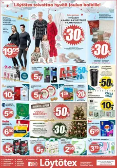 Esikatselu Löytötex tarjoukset voimassa alkaen 17/12/2025