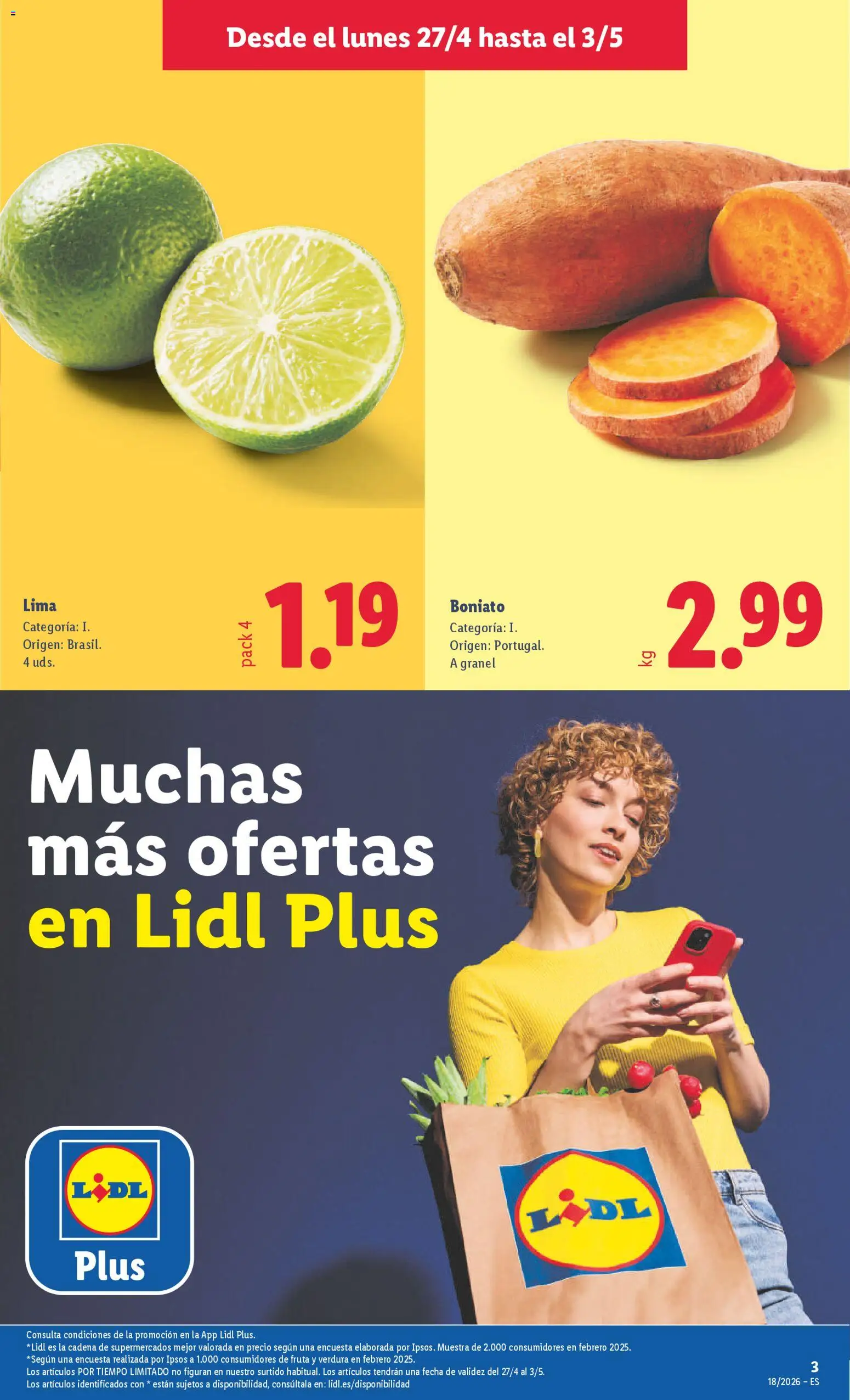 Lidl folleto - Página de 3 - Válido desde 27/04/2026
