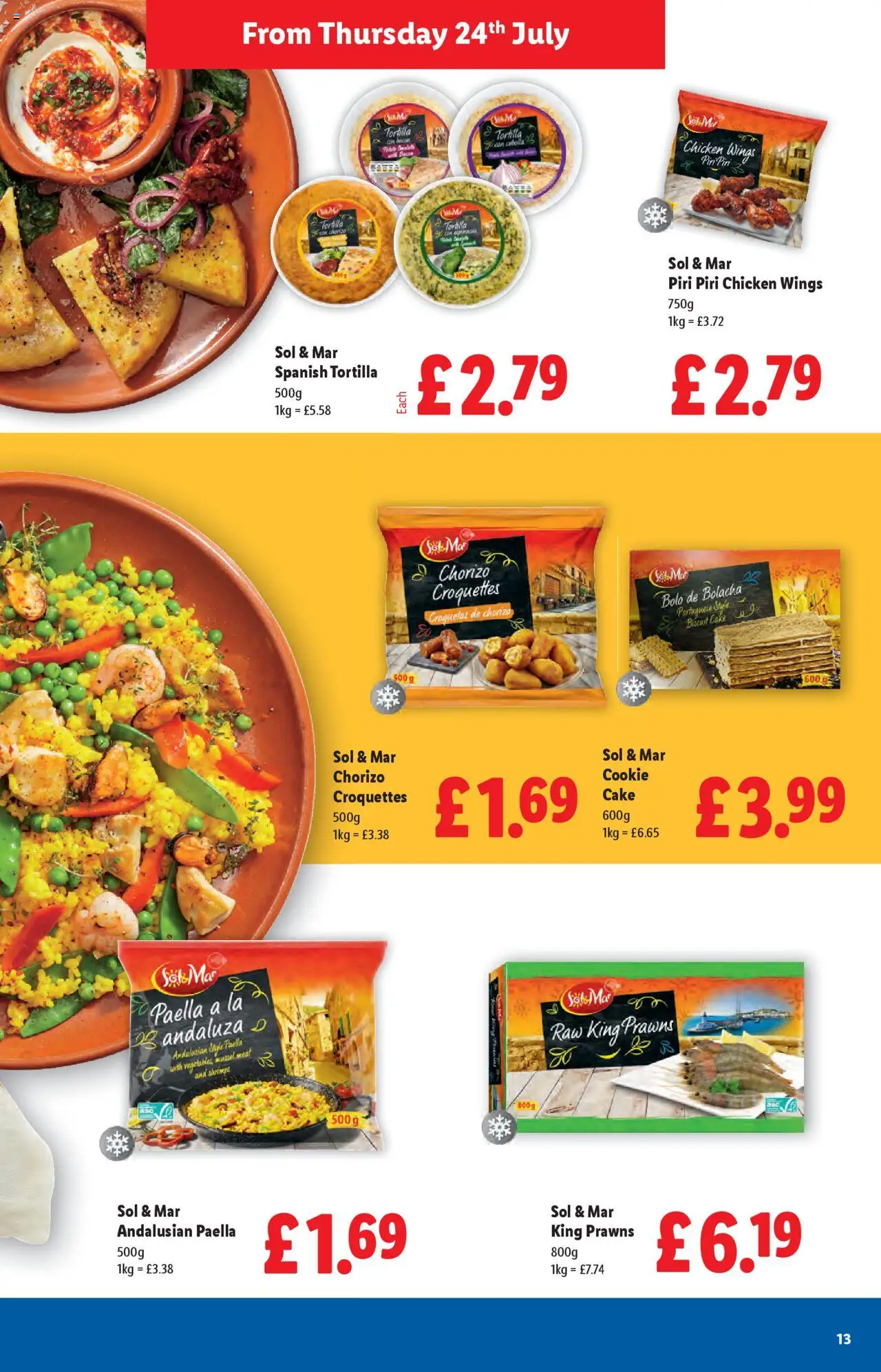Lidl - Spanish week - page 13- valid from 24/07/2025